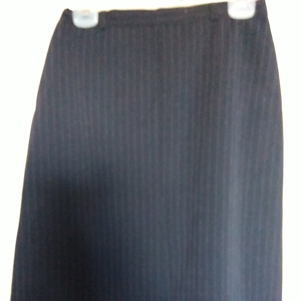 Pinstriped skirt